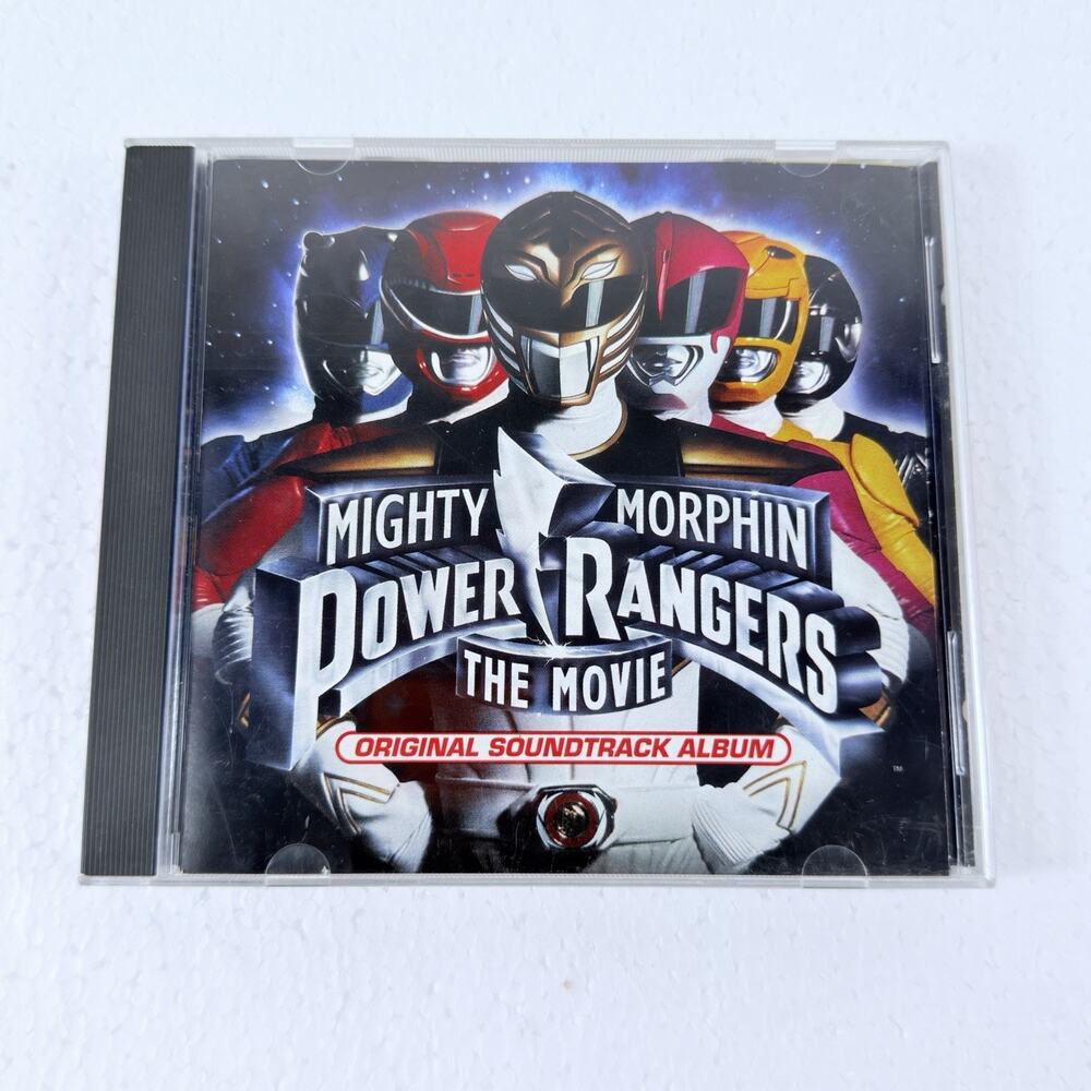 Vintage Mighty Morphin Power Rangers The Movie Soundtrack CD 1995 Original Album